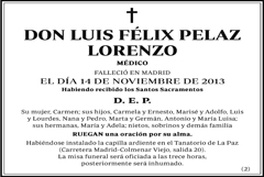 Luis Félix Pelaz Lorenzo